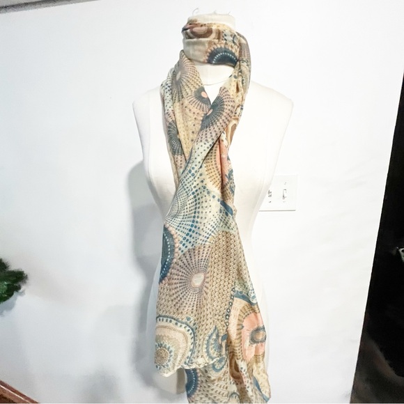 unbranded Accessories - Unbranded Bohemian Patterned Scarf